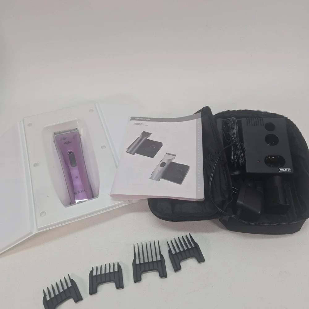 Wahl 8786-1001 Professional Animal Arco Pets Purple Cordless Clipper